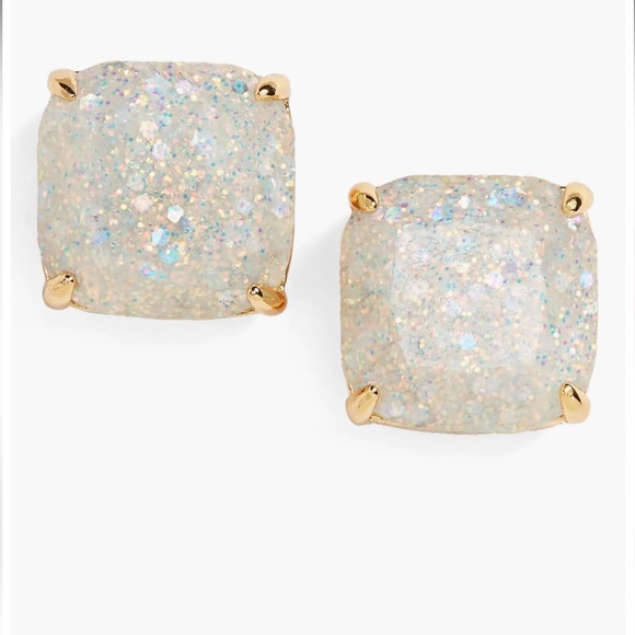 kate spade Jewelry - KATE SPADE OPAL GLITTER STUDS